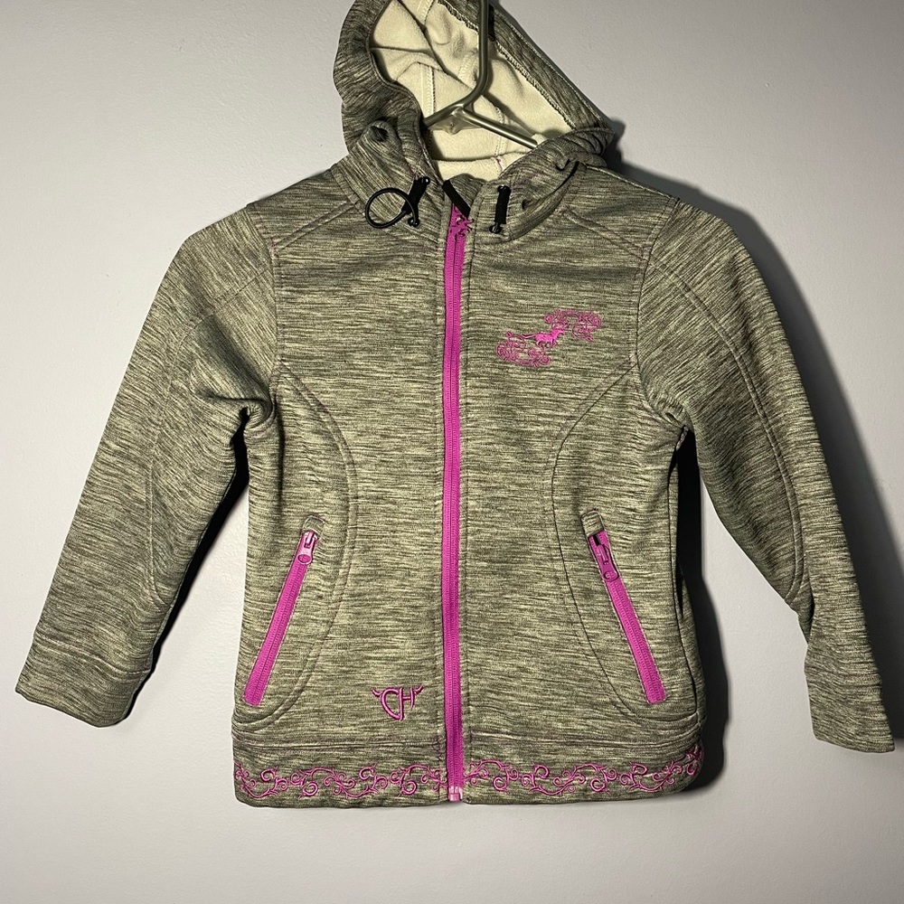 Girls Small Cowgirl Hardware Sweater